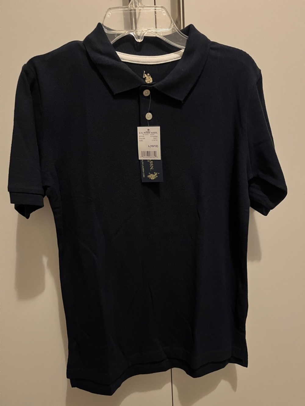 Navy blue polo size 10/12 for boys